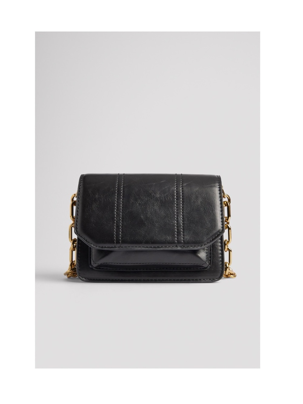 NA-KD Mini Chain Detailed Compartment Bag